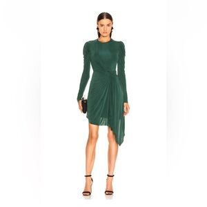 Simkhai Sueded Jersey Wrap Dress